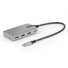 StarTechcom 4-Port USB-C Hub with USB-C - HUB31C3A1CDPPD3